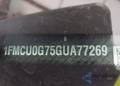 2016 Ford Escape Se z USA, uszkodzony, nr VIN 1FMCU0G75GUA77269